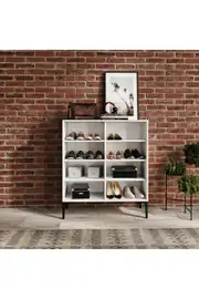 Focus White Çok Amaçlı Dolap/ayakkabılık (%100MDF) 4