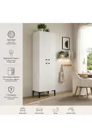 Paris Ayakkabılık,kiler,mutfak Erzak Çok Amaçlı Dolap(%100MDF) 2