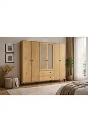Trio 6 Kapaklı Dolap(%100MDF) 2