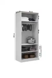 Smart 2 Kapılı Dolap(%100MDF) 5