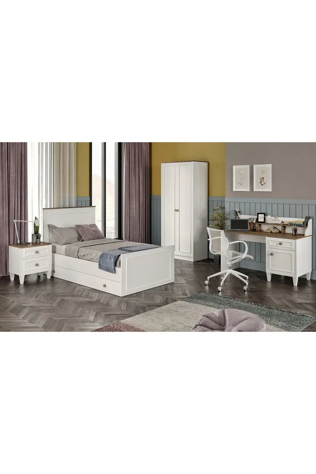 Smart 2 Kapılı Dolap(%100MDF) 3
