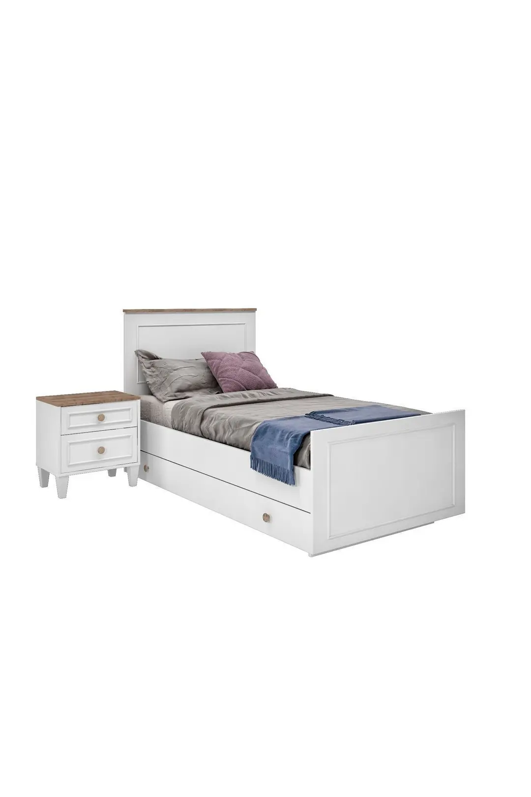 Smart Yavrulu Karyola (90X190) (%100MDF) 5