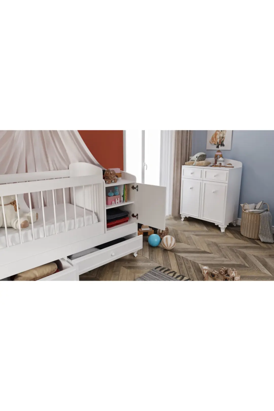 Selena Avangart Bebek Odası Takımı (%100mdf) 3