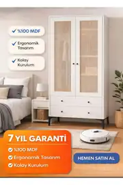 trio life white genç odası (%100mdf) 2