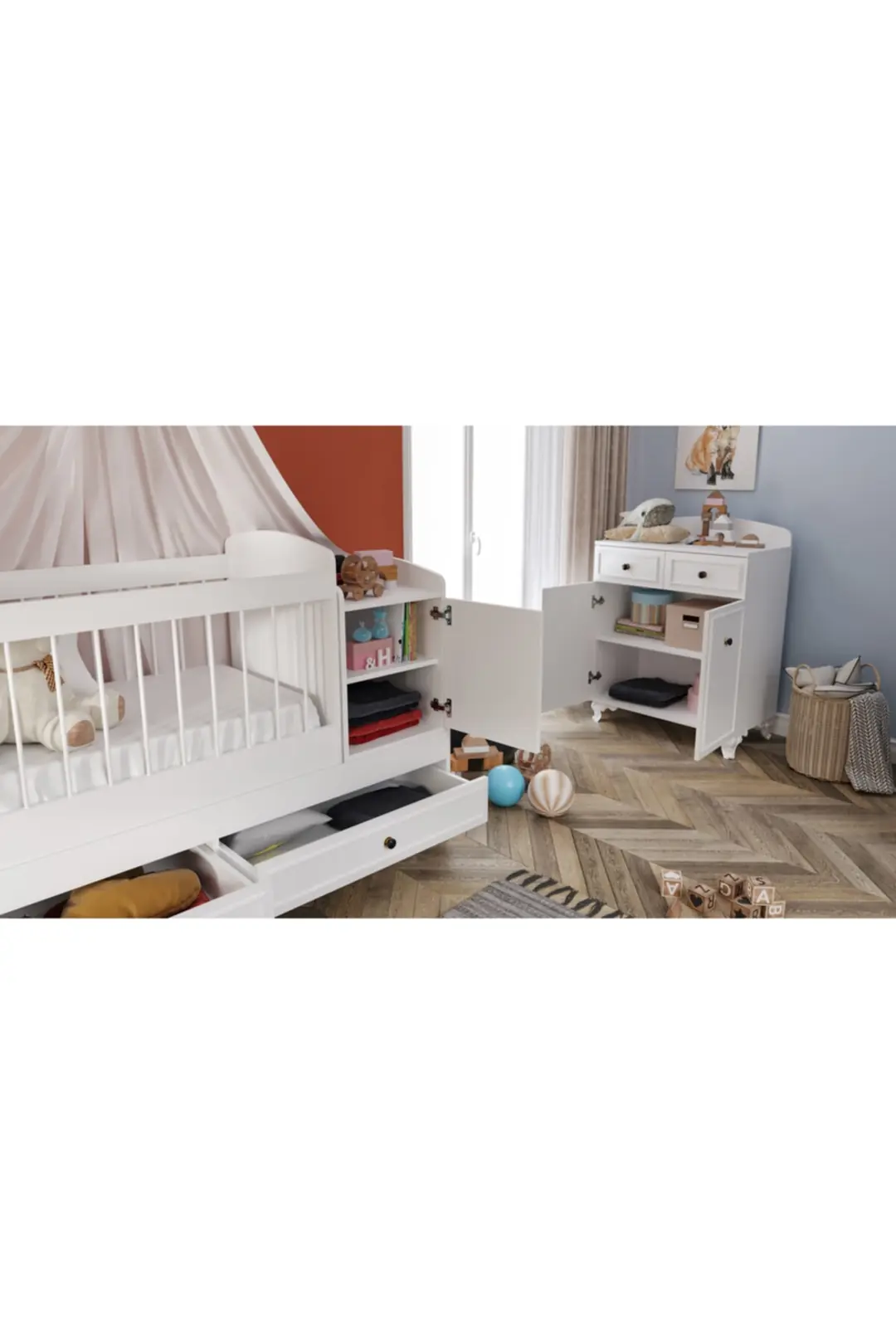 Selena Büyüyen Bebek Odası(Mdf) 3