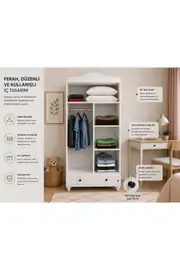 Montes Iki Kapaklı Dolap(%100mdf) 2