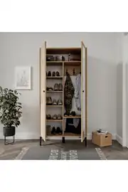 Massimo Tarz 2 Kapılı,aynalı Portmanto/ayakkabılık (%100MDF) 5