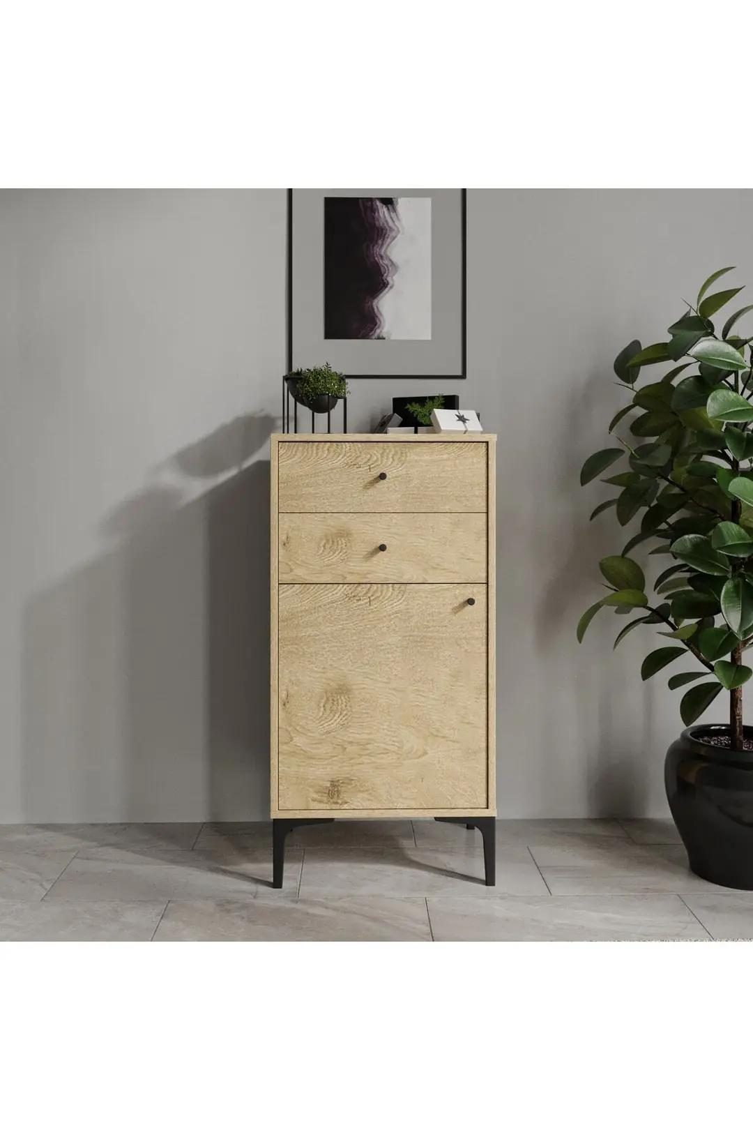 Focus Şifonyer Meşe (%100MDF) 3