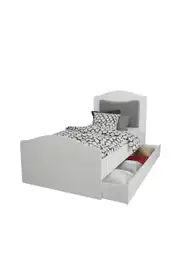 Romantic Yavrulu Karyola (90X190) (%100MDF) 1