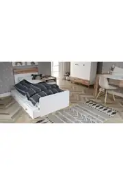 Aura Yavrulu Karyola (90x190)%100mdf 1