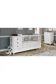 Sandy Çocuk Odasına Dönüşebilen Bebek Odası(%100mdf) 3