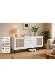 Trio White Konsol(%100mdf) 1