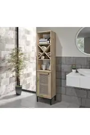 London Hasırlı Banyo Dolabı(%100mdf) 1