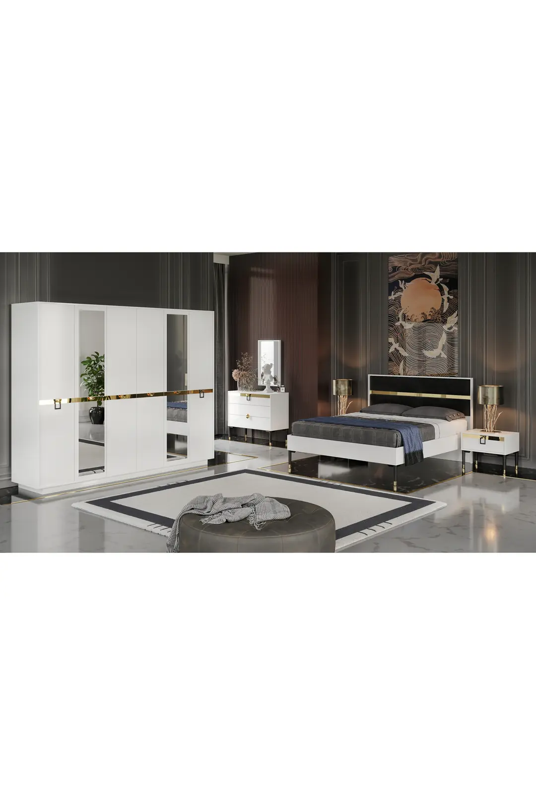 LOFT DEKORATİF ŞİFONYER(%100MDF) 3
