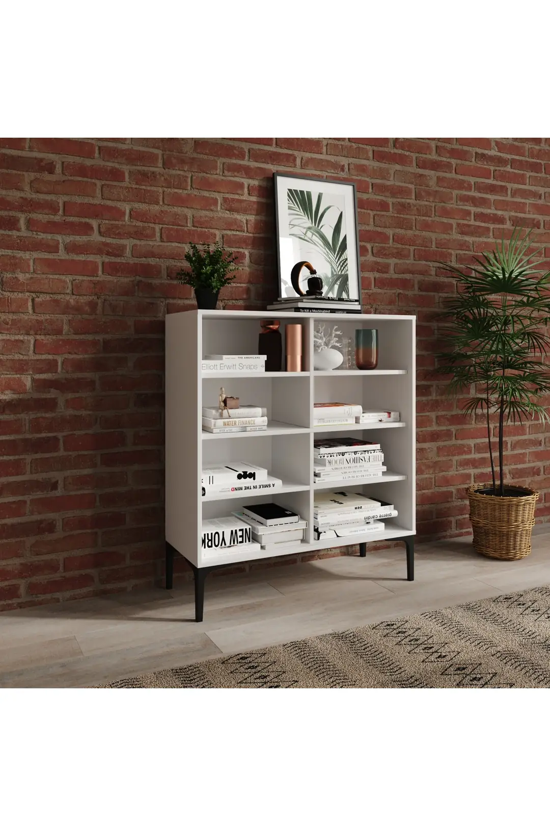 Focus White Çok Amaçlı Dolap/ayakkabılık (%100MDF) 5