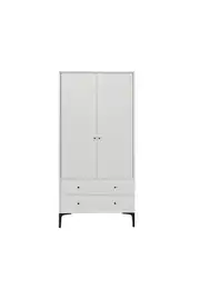 Focus 2 Kapılı Dolap/gardırop Beyaz (%100MDF) 4
