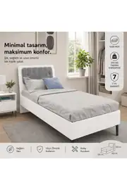 lucca white genç odası (%100mdf) 4