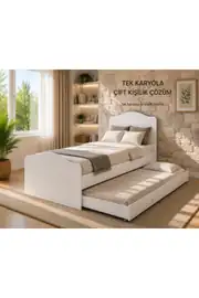 pablo yavru yataklı,depolama alanlı karyola(%100mdf) 1