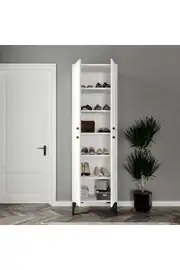 Paris Ayakkabılık,kiler,mutfak Erzak Çok Amaçlı Dolap(%100MDF) 5