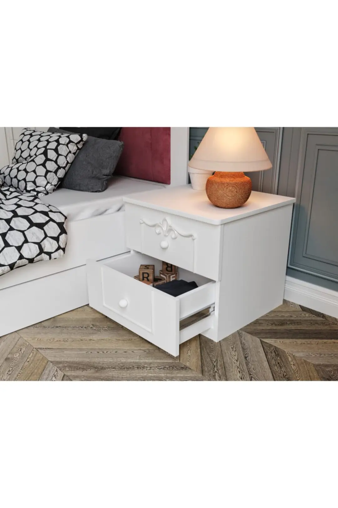 Romantic Komodin(%100mdf) 3