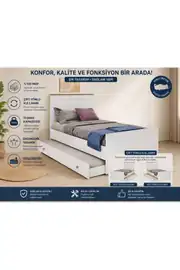 Smart Yavrulu Karyola (%100mdf)100x200 1