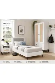 trio life white genç odası (%100mdf) 1
