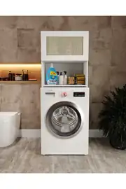 mona banyo,çamaşır makina dolabı(%100mdf) 1