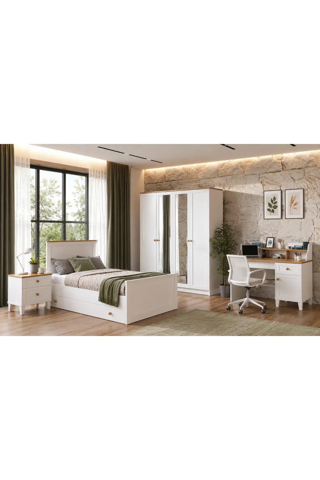 SMART XL GENÇ ODASI(AYNALI)%100MDF