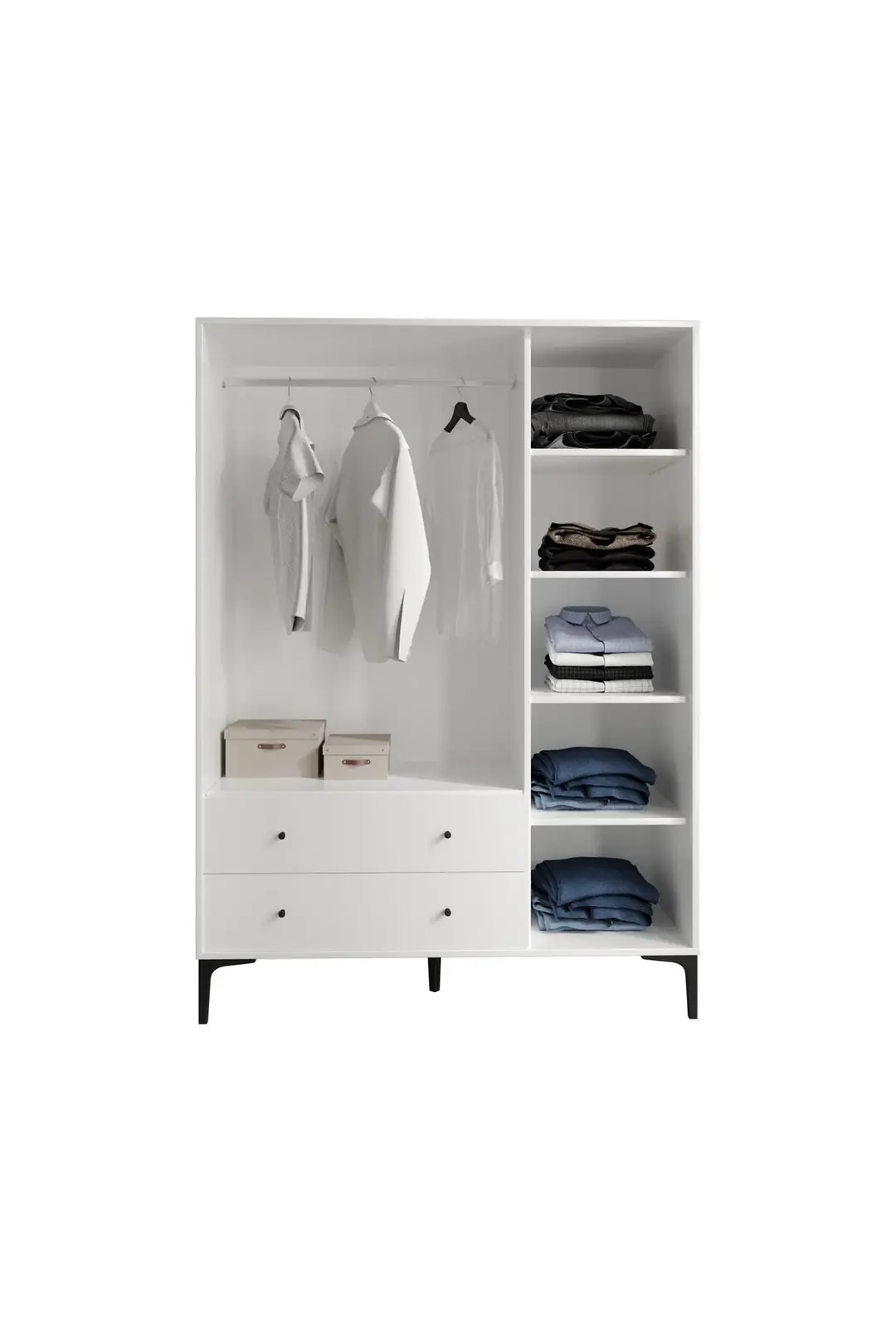 Trio 3 Kapılı Dolap (%100MDF) 5