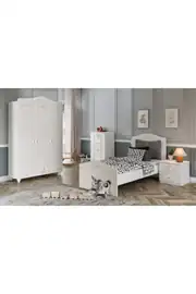 Romantic Karyola (90x190)%100mdf 1