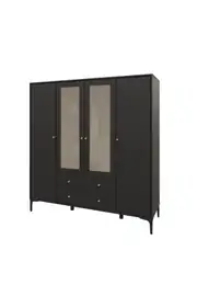 TRİO XL BLACK GENÇ ODASI(%100MDF) 2