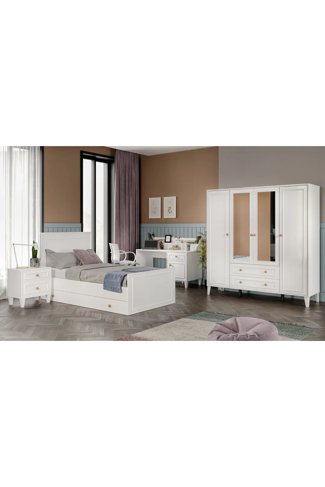 madrid ders çalışma masası (%100mdf) 4