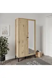 Massimo Tarz 2 Kapılı,aynalı Portmanto/ayakkabılık (%100MDF) 2
