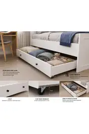 madrid larch(aynalı)genç oda takımı (%100mdf) 4