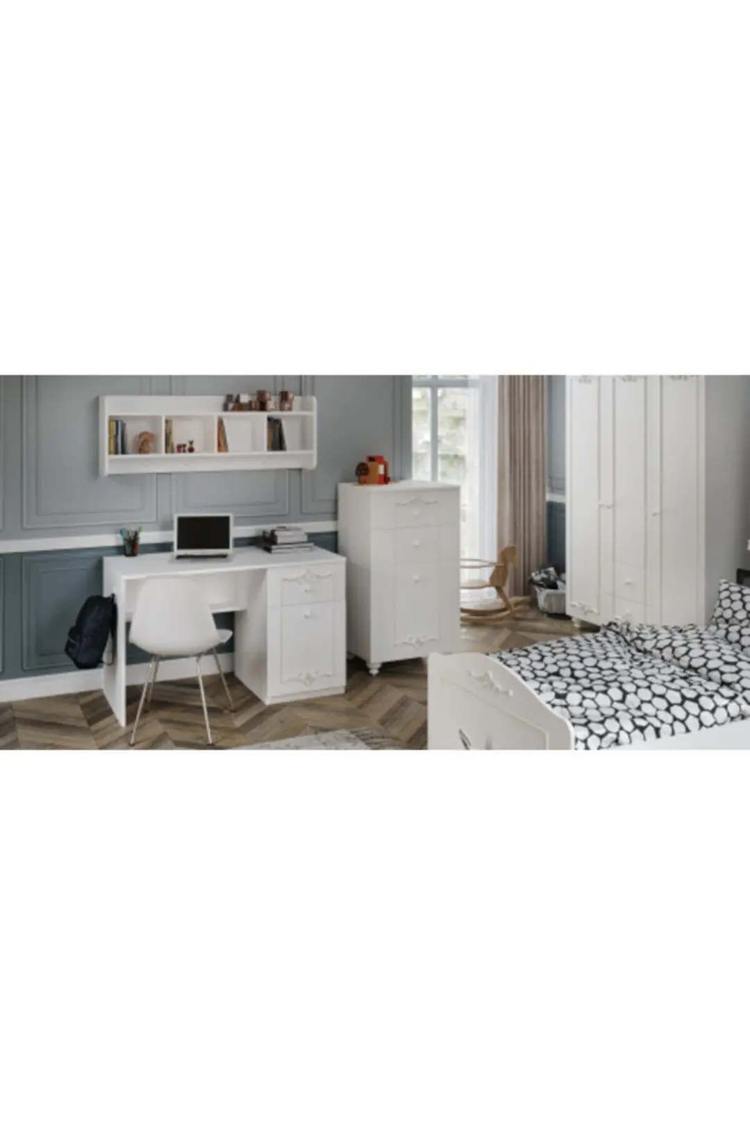 Romantic Çalışma Masası (%100MDF) 1