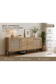 Trio 3 Çek. Konsol(%100MDF) 1