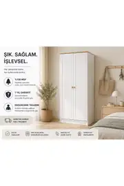 Smart 2 Kapılı Dolap(%100MDF) 1