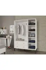 Trio White L Genç Odası Takımı(%100mdf) 4