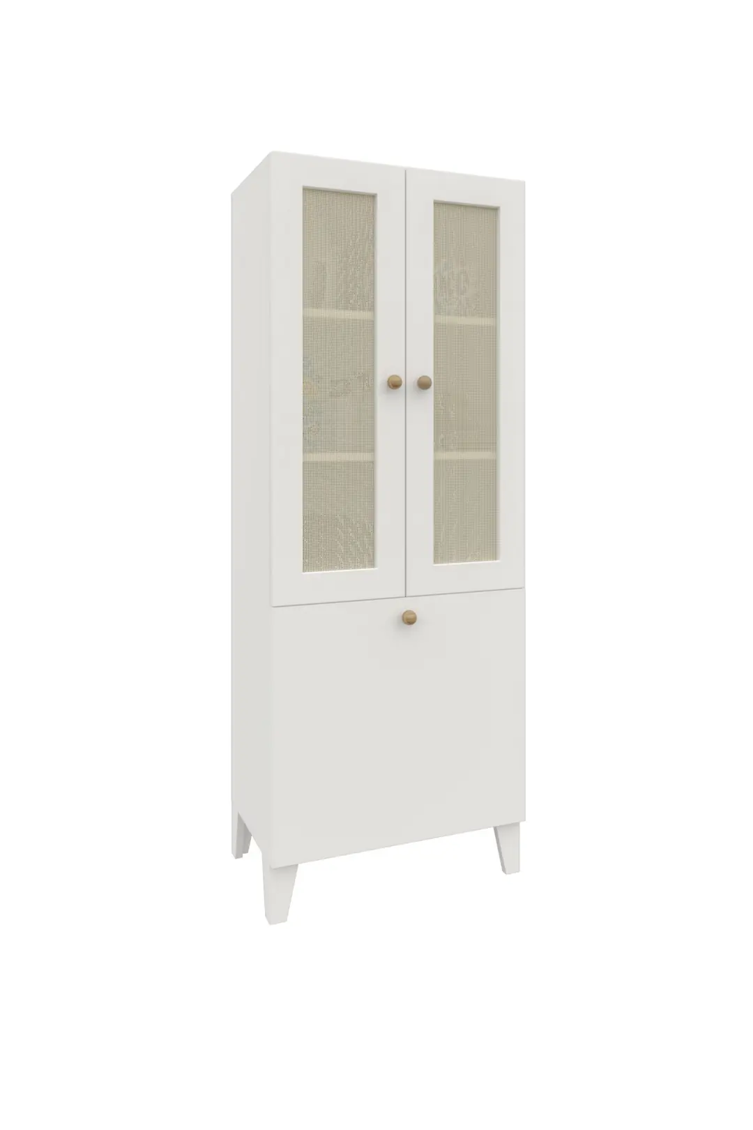 napoli 2 kapaklı,hasırlı çok amaçlı kirli banyo dolabı (%100mdf) 6
