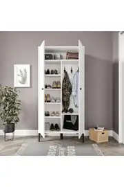 Massimo Vestiyer/portmanto Beyaz (%100MDF) 2