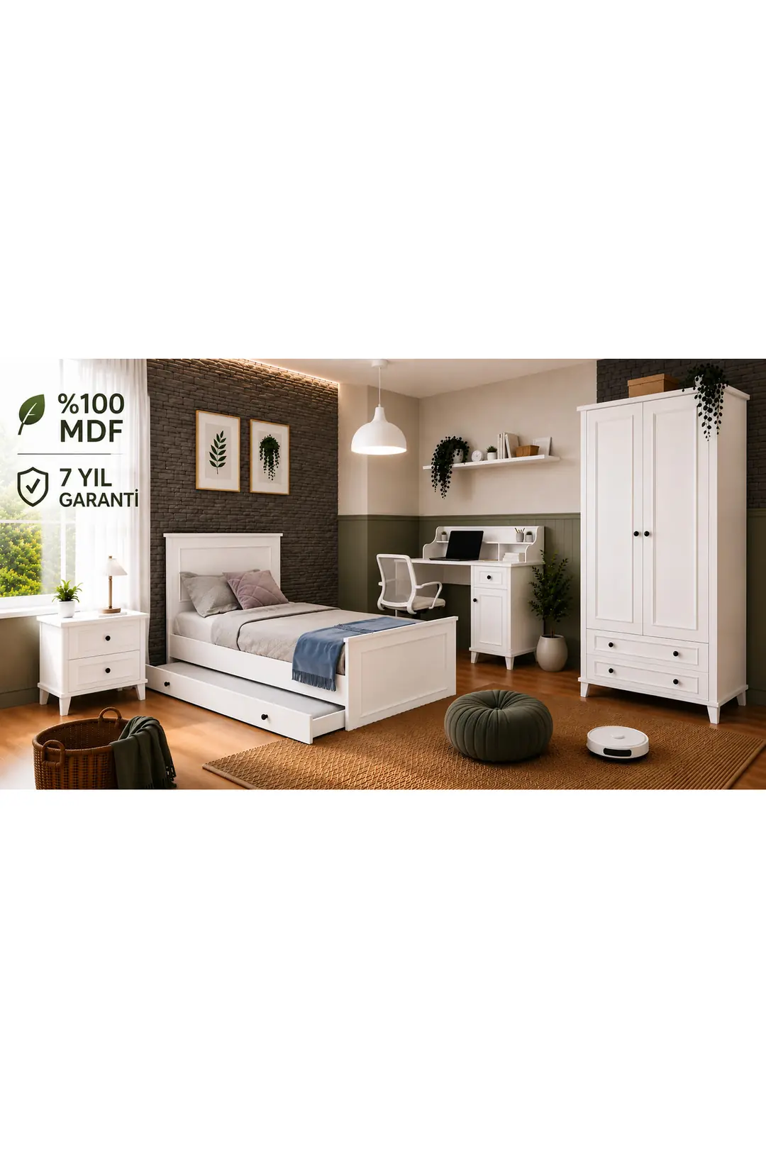 MADRİD M GENÇ ODASI(%100MDF)