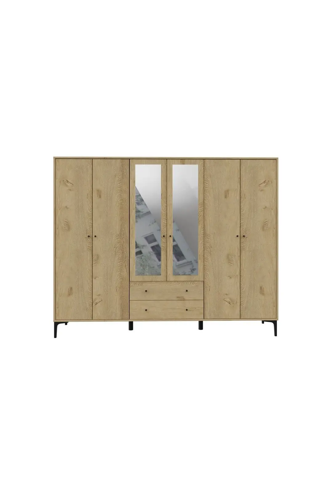Focus 6 Aynalı Dolap (%100MDF) 3