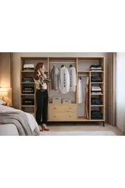 Trio 6 Kapaklı Dolap(%100MDF) 3