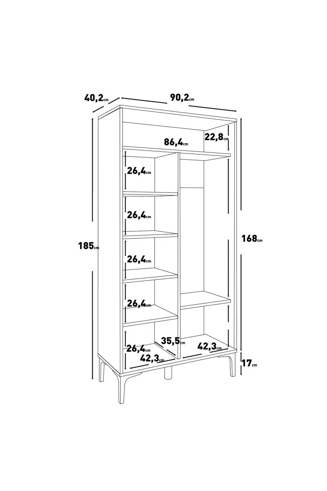 massimo life (aynalı)portmanto (%100mdf) 4