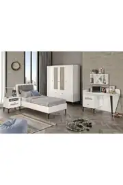 Trio White Xl Genç Odası(%100mdf) 6
