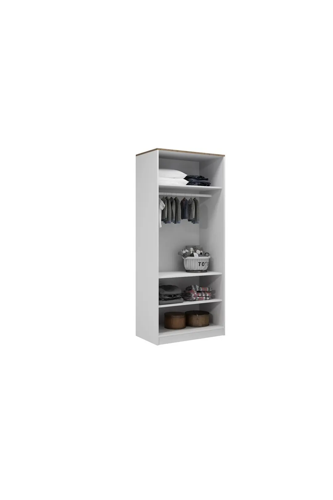 Smart 2 Kapılı Dolap(%100MDF) 4