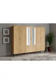 Focus 6 Aynalı Dolap (%100MDF) 2