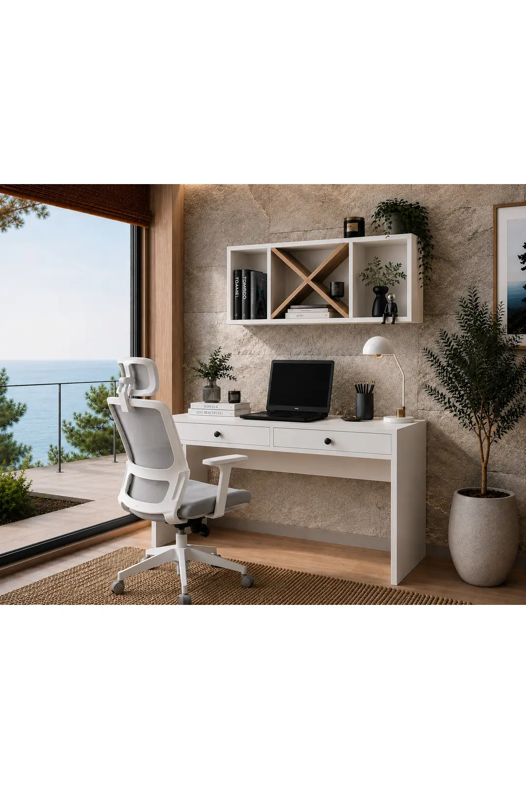 LUCCA ÇALIŞMA MASASI(%100MDF) 1