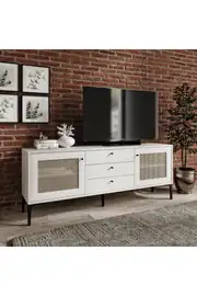 Trio White Konsol(%100mdf) 4