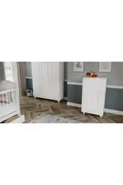 Beyaz Romantic Büyüyen Bebek Odası Tk(%100mdf) 2